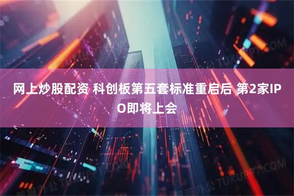 网上炒股配资 科创板第五套标准重启后 第2家IPO即将上会